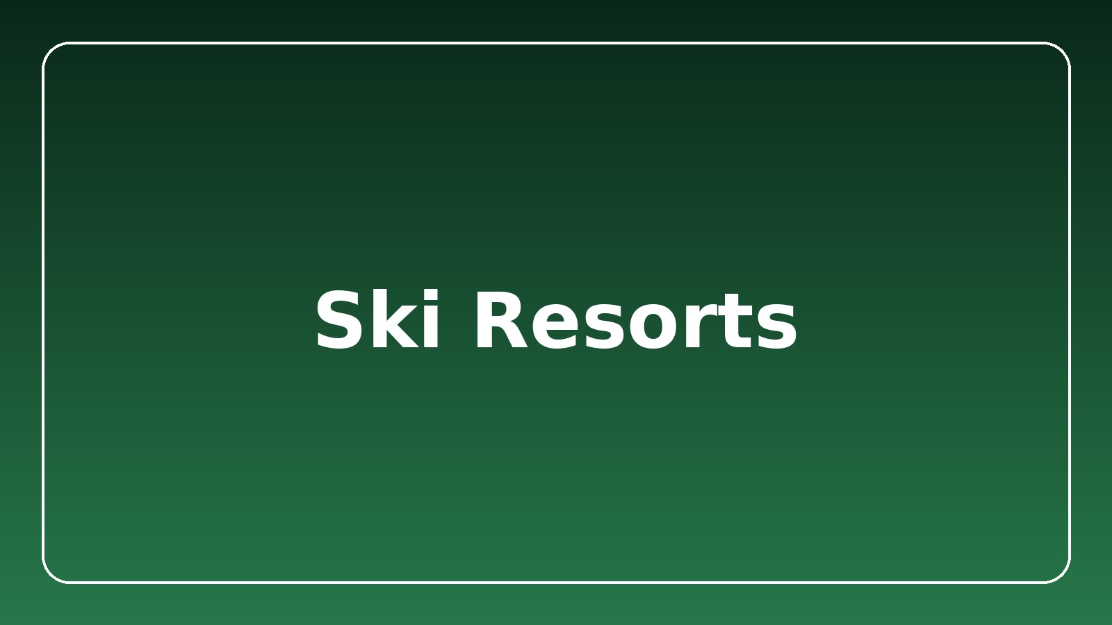 Ski resort shuttle Utah